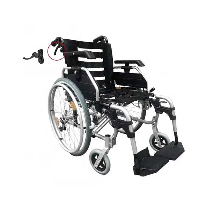 2 pièces de rechange pour fauteuil roulant 22mm ou 25mm