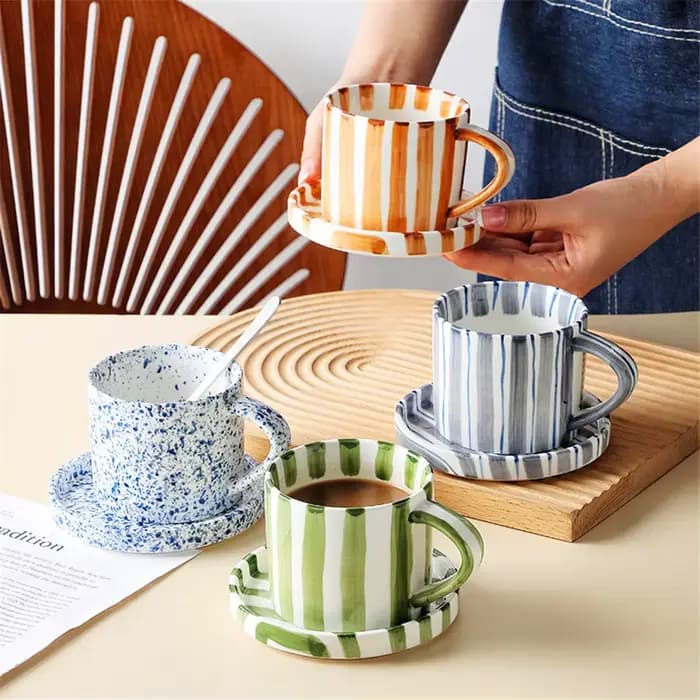 Tasse à café et thé de l'après-midi de 280ml/9.5oz