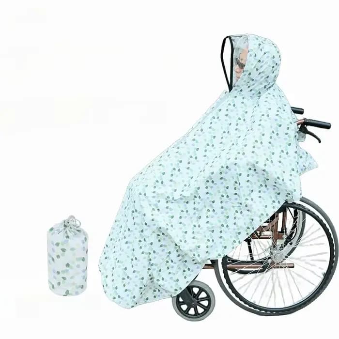 Accessoires imperméables pour fauteuil roulant portable pour personnes âgées