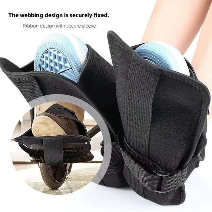 Ceinture porte-chaussures pour fauteuil roulant