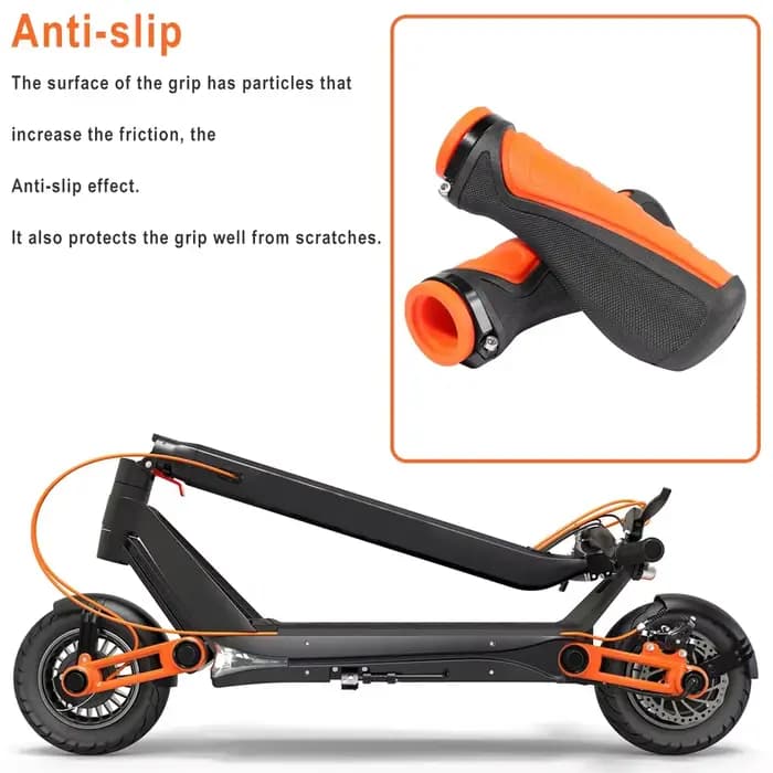 Poignées universelles en caoutchouc de 22mm pour Scooter électrique INOKIM OXO OX pour ZERO KAABO DUALTRON poignée
