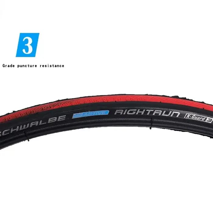 Schwalbe pneu de fauteuil roulant gonflable RIGHTRUN sport 24 pouces accessoires de vélo 24x1 25-540