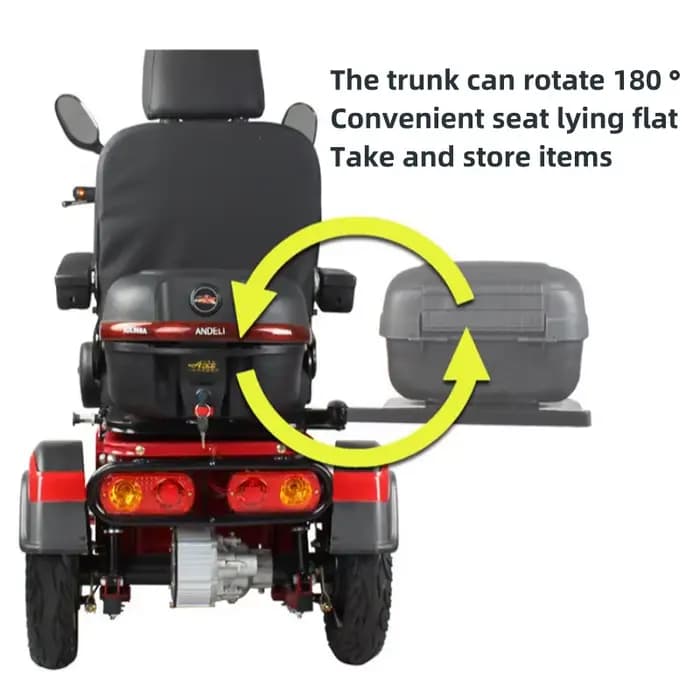 Tricycle électrique pour personnes âgées handicapées