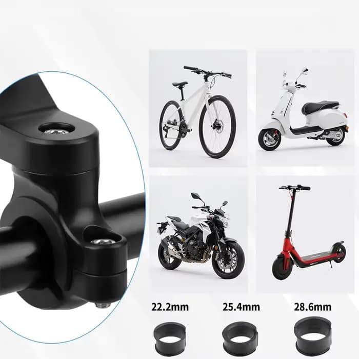 Support universel pour smartphone QUAD LOCK avec amortisseur de vibrations pour guidon de moto