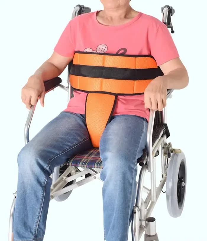 Ceintures de protection pour fauteuil roulant