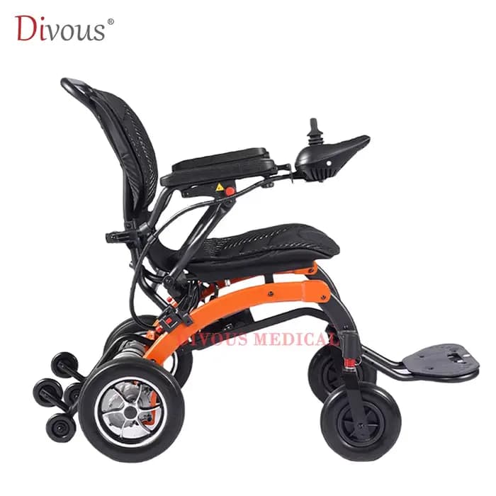 Fauteuil roulant ultraléger 500W pour handicapés