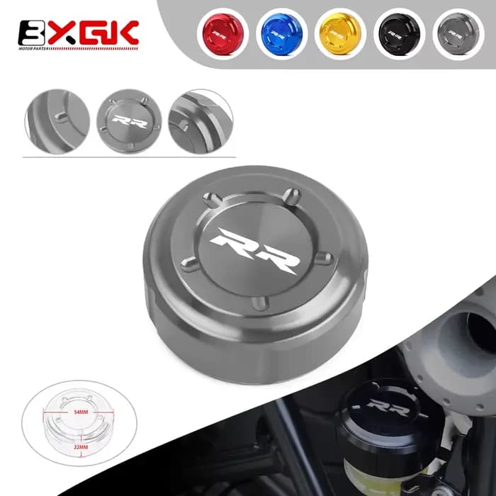 Bouchon de réservoir de liquide de frein arrière pour moto BMW S1000R S1000XR S1000RR S 1000 S1000 R XR RR 2017-2026 2025 2024 2023 2022 2021 2020