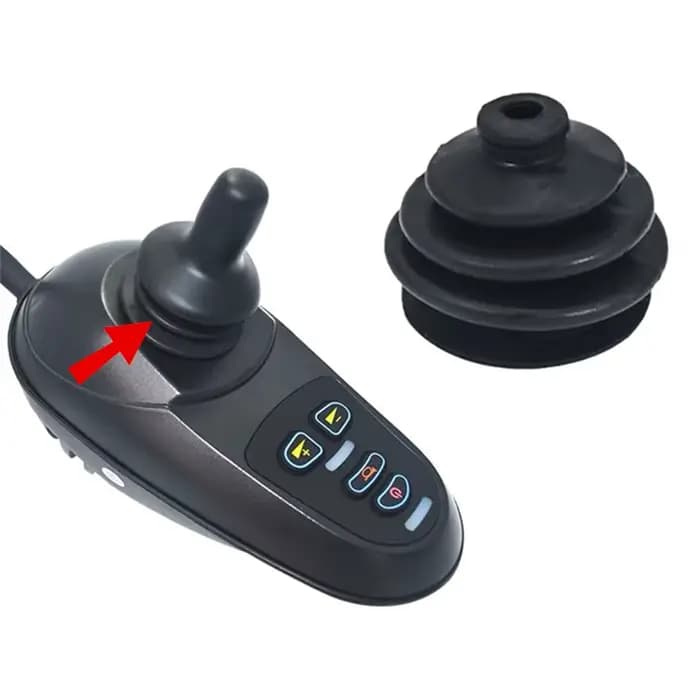 Bouton ou protège-levier de commande JayCreer pour fauteuils roulants électriques