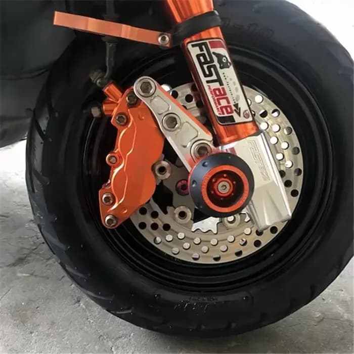 Curseur de cadre de scooter universel en alliage d'aluminium