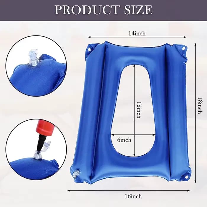 Coussin gonflable pour fauteuil roulant