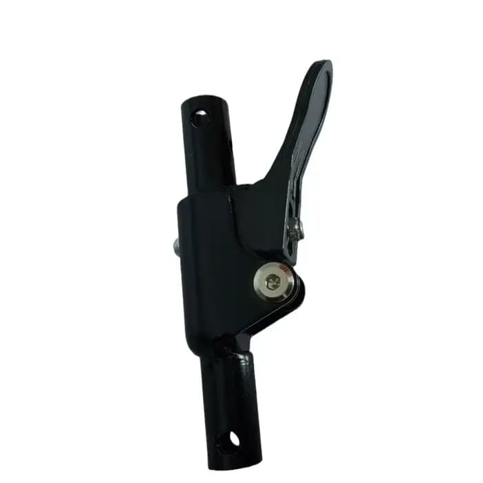 2 pièces d'accessoires pour fauteuil roulant électriques pliants avec dossier noir électroplaqué