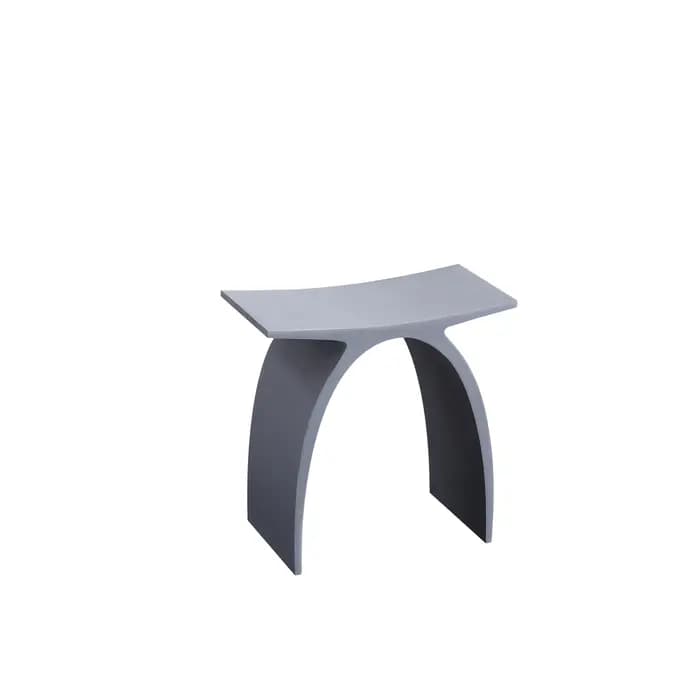 Tabouret de Douche en Pierre Artificielle, Siège HOBench, Accessoires de Salle