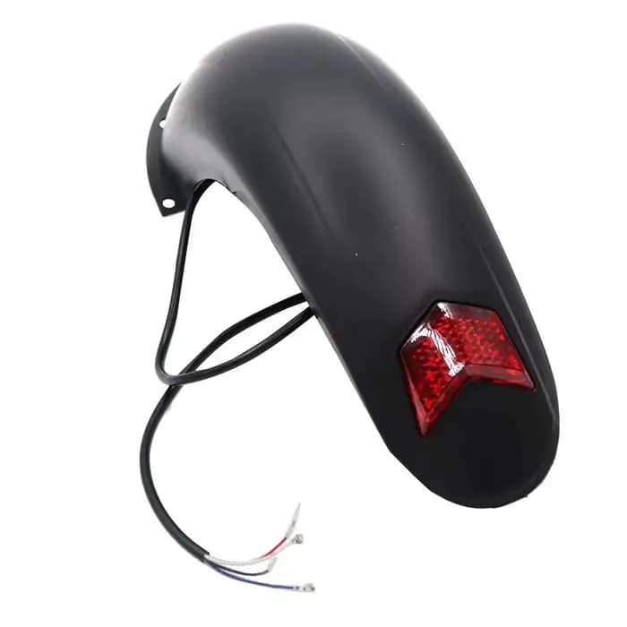 Garde-boue avant/arrière universel avec feu stop pour Scooter électrique