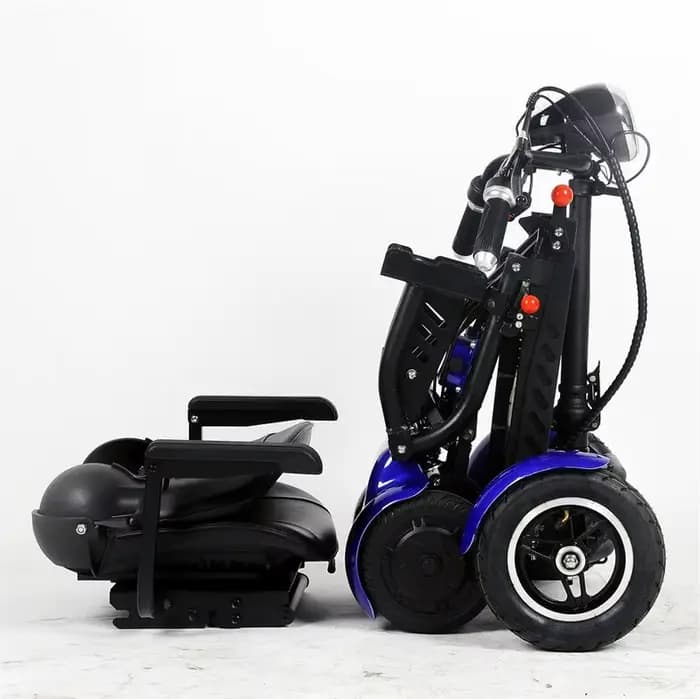 Scooter électrique adulte 500W double moteur 4 roues