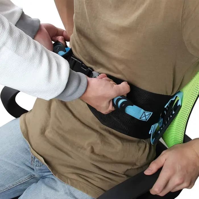 Tcare – ceinture de transfert et de marche avec 7 poignées pour les soins des patients