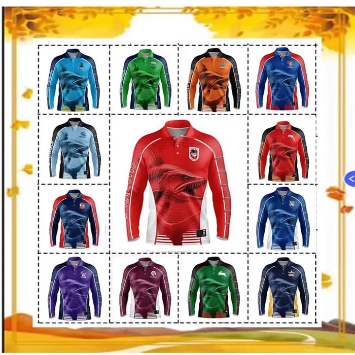 Chemise de pêche 2025 pour hommes, taille S--5XL
