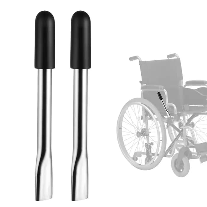 Extensions de poignée de frein pour fauteuil roulant A02F-2Pcs