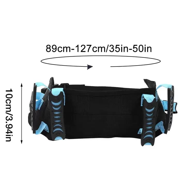 Ceinture de transfert et de marche réglable avec 6 poignées pour les soins des patients