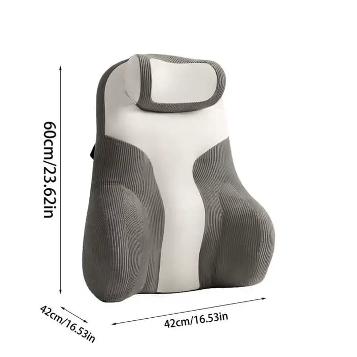 Oreiller de soutien lombaire pour chaise de lit