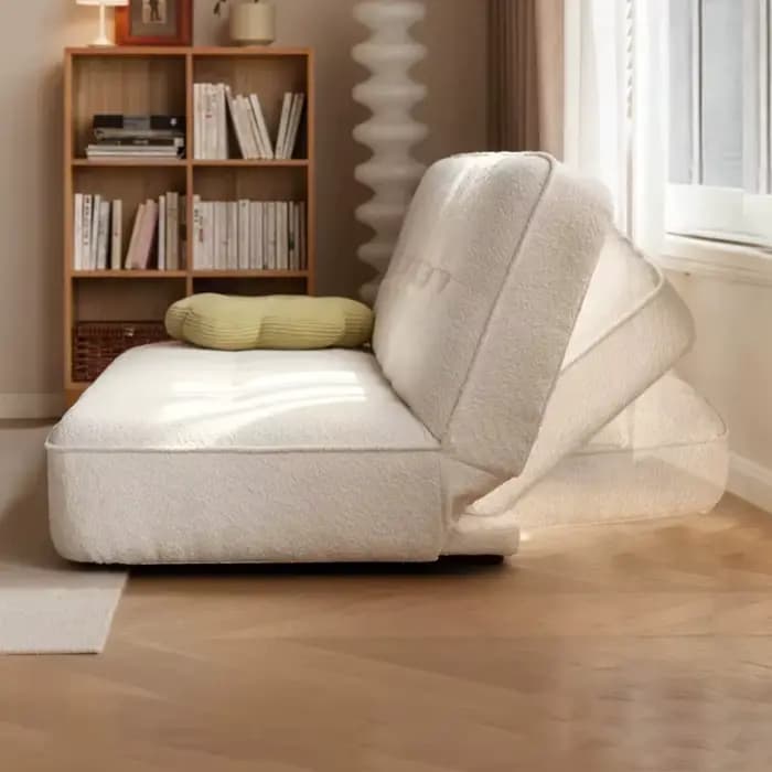 Canapé convertible pour chambre à coucher, fauteuil inclinable pliable, canapé relaxant confortable, canapé-lit, meubles d'appoint pour la maison, meubles italiens de luxe