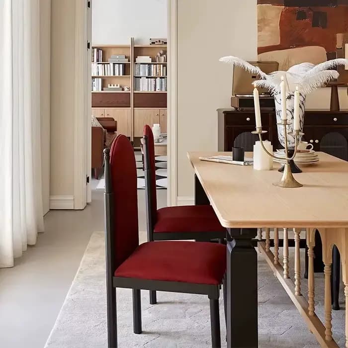 Chaise de salle à manger individuelle de luxe relaxante pour adultes, style accent, pour salle d'attente, cuisine, salon, mobilier de maison minimaliste et élégant
