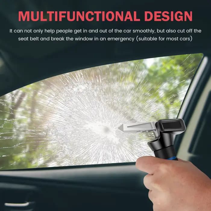 1/2 pièces poignée de voiture canne véhicule porte barre d'appui support aide Portable outil d'aide à la mobilité accessoire automobile pour enfants personnes âgées