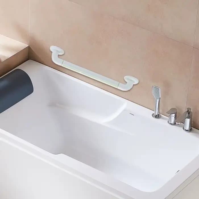 Sécurité des salles bain imperméable avec structure renforcée poignée ergonomique Senior Safety Shower Scel