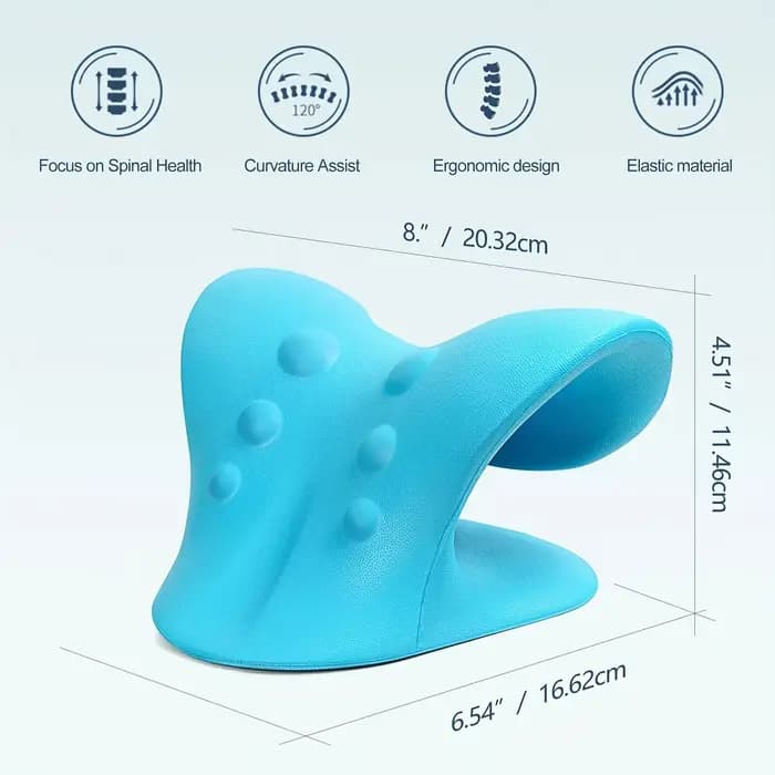 Dispositif de traction cervicale chiropratique avancé pour la relaxation du cou et des épaules