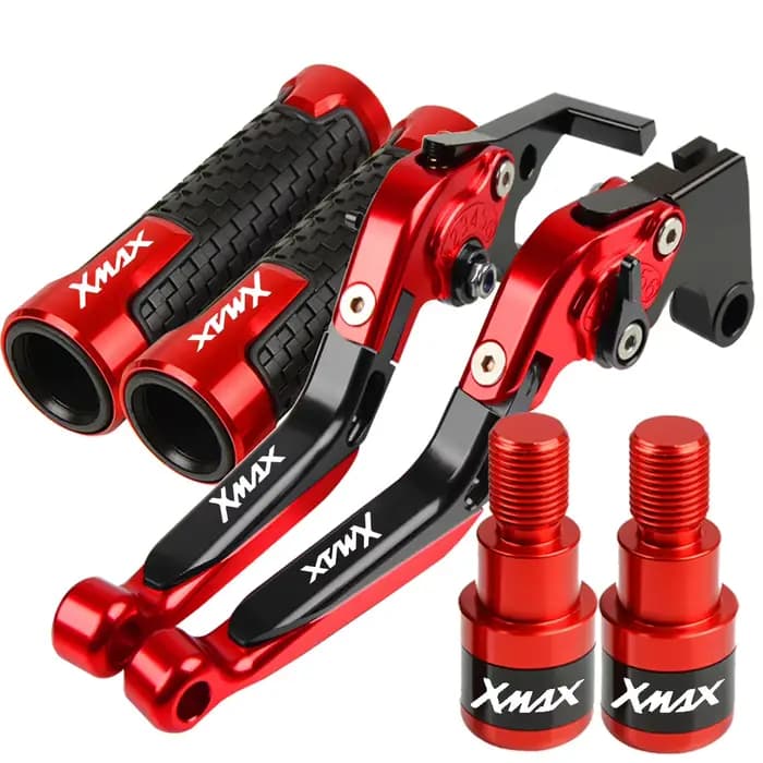 Leviers de Frein et d'Embrayage avec Poignées de Guidon, pour Moto Yamaha Xmax 125, 200, 250, 300, 400, 2013, 2022, 2021, 2018, 2019, 2020