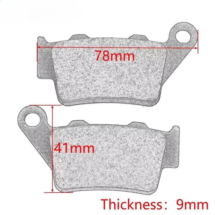Plaquettes de frein arrière pour moto, pour BMW F650 F650CS G650X F650GS F650ST F700GS F750GS F800GS F850GS 1997-2018 2019 2020 2021