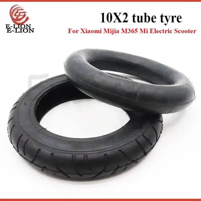 Pneu pneumatique 10x2 de 10 pouces pour scooter électrique Xiaomi Mijia M365