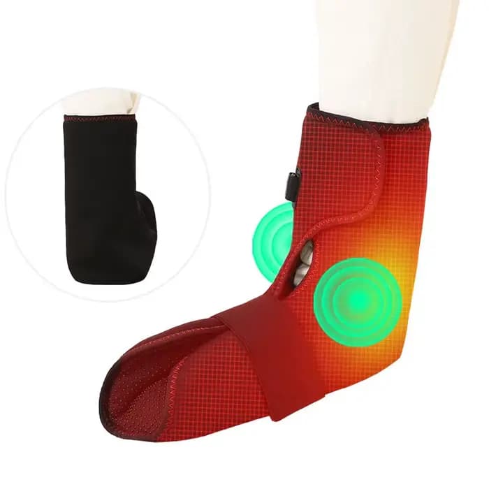 Couverture chauffante électrique pour les pieds