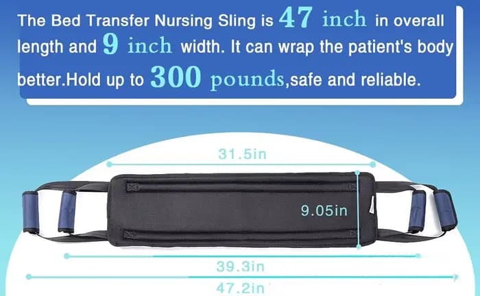 Ceinture de transfert et de levage pour personnes âgées