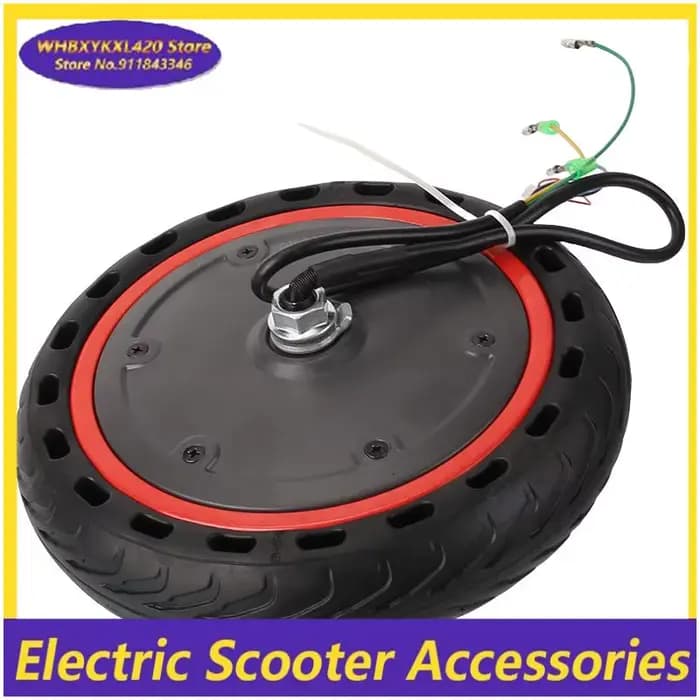 Pneu solide 36V 350W avec roue électrique