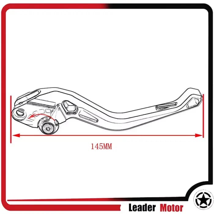 Leviers de frein gauche/droite pour scooter électrique, pour modèles edt pa ight125/200 GTS 125ie Super GTS 250/ABS GTS 300 LX 125/FL LX 50 2T/4T S 125/150
