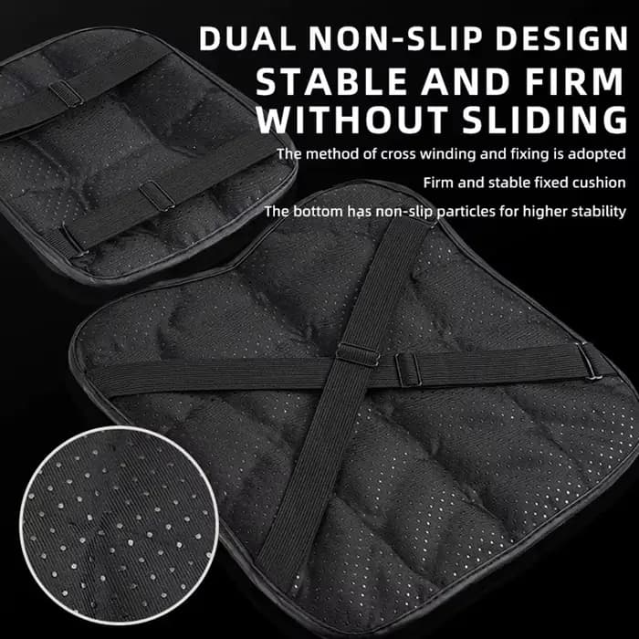 Coussin de Selle Moto Confort Gel 3D Respirant Universel Absorbant les Chocs Housse de Selle Vélo pour la Conduite Tout-Terrain Avancée