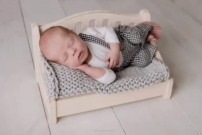 Lit pour nouveau-né, chaise Porps pour photographie, canapé assisté, accessoires de séance photo pour bébé de 0 à 1 M