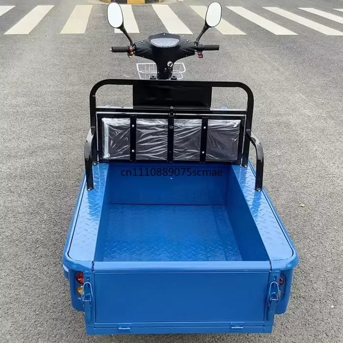 Tricycle électrique, nouvelle voiture à batterie pour usage domestique