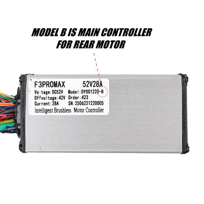Contrôleur 52V28A pour AUSOM DT2 PRO et KUGOO F3 PRO MAX 52V
