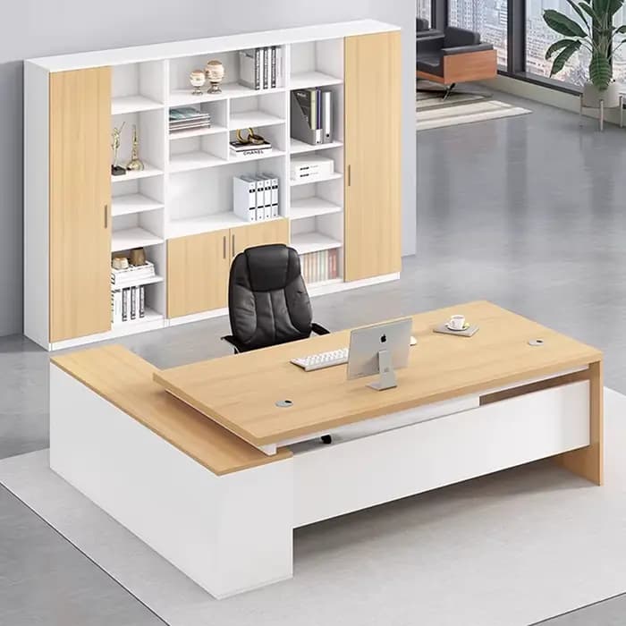 Bureau professionnel en bois Vintage Simple irrégulier salon bureau moderne Escritorio Oficina meubles à la mode
