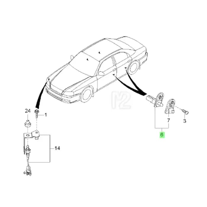 Interrupteur de montant de porte pour Kia Optima Carens Sorento Sportage Soul K2 K3 Forte Mohave Borrego Morning Picanto 9356025100 93560-25100