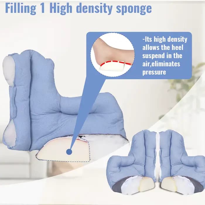 Coussin de protection de talon Ehucon anti-escarres pour soulager la pression