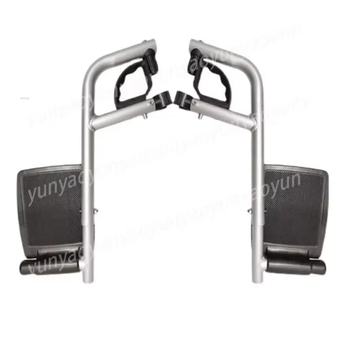 Accessoires pour fauteuil roulant électrique : Repose-pieds croisés
