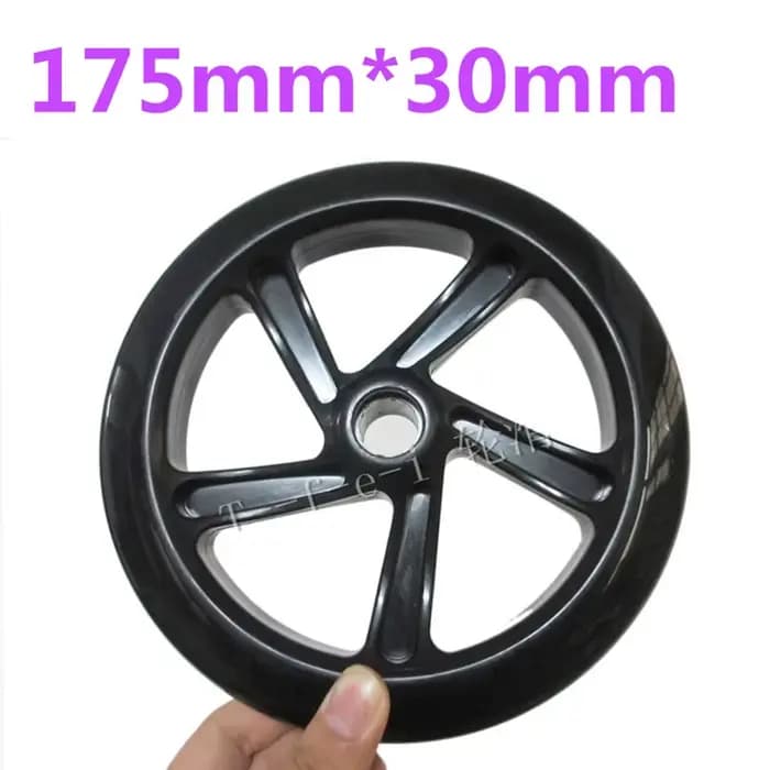 1 pièce 200mm 180mm 175mm 145mm 120mm 40mm 30mm 24mm pneu de roue de patinage de Scooter Durable PU Skateboard Rodas avec roulement