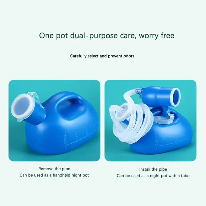 Urinoir en Plastique de 2000ml avec Circulation Urinaire pour Homme