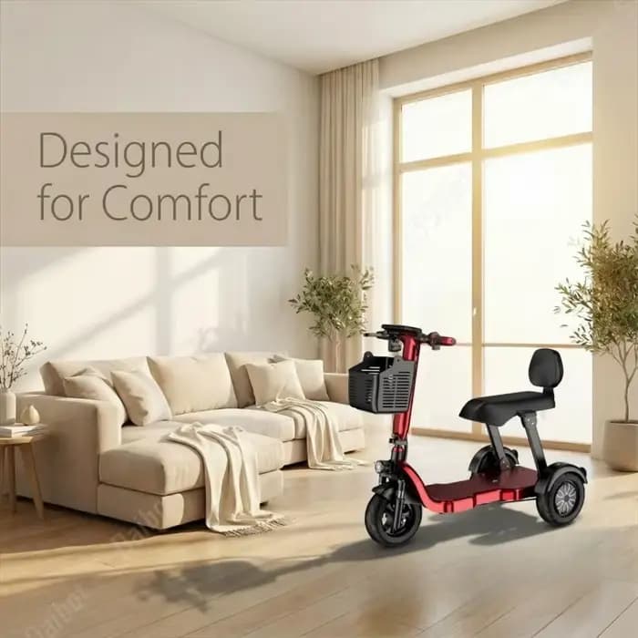 Parent enfant petit Tricycle électrique à 3 roues pliable pour famille aînée 1000W 48V Scooter