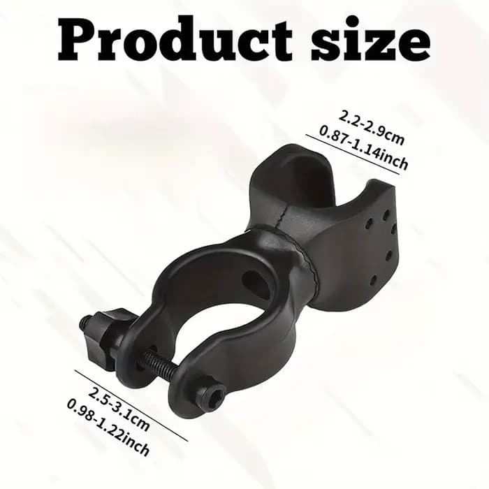 Support de fixation pour fauteuil roulant électrique et béquilles