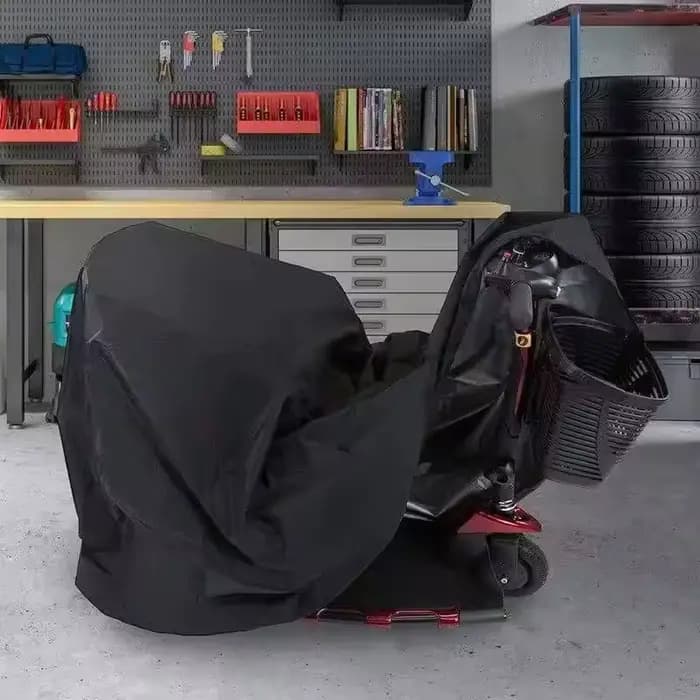 Housse de protection anti-poussière légère et portable pour fauteuil roulant électrique et scooter