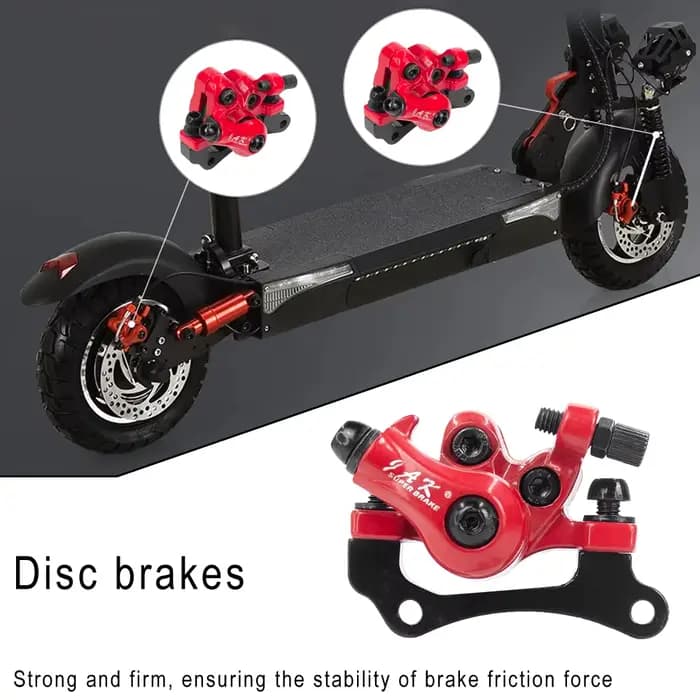 Calretraités-Frein à Disque Hydraulique pour Trottinette Électrique