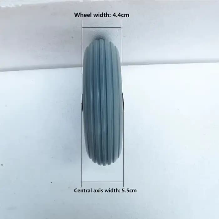 Roue en PU élastique résistante à l'usure